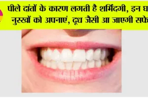 Teeth Whitening Remedies: दांतों का पीलापन और मुंह की बदबू हटाएं, आसान घरेलू उपाय जो देंगे आपको सफेद चमचमाते दांत और ताजगी भरी मुस्कान