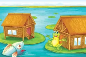 Fish and Frog Story: दो मछलियां और एक मेंढक