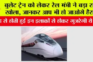 Bullet Train India Update: बुलेट ट्रेन को लेकर रेल मंत्री ने बड़ा राज खोला, जानकर आप भी हो जाओगे हैरान