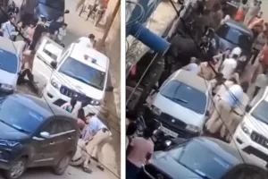 Delhi Police Attack: वांछित अपराधी को पकड़ने गई पुलिस पर ईंट-पत्थरों और लाठियों से हमला, वांछित फरार