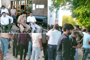 जे.एस. विवि प्रशासन से परेशान छात्र छात्राओं की शिकायतों को डीएम, एसएसपी ने सुना