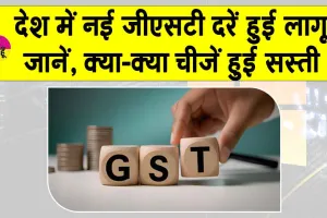 New GST Rates 2025: नई जीएसटी दरें लागू, नवरात्रि के पहले दिन से खाने-पीने की चीजों से लेकर जानें, क्या क्या हुआ सस्ता?