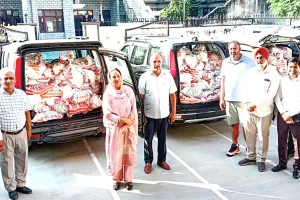 विधायक ने बाढ़ पीड़ितों के लिए भेजी राशन किटें