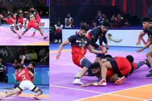 पीकेएल-12 : 4 सुपर टैकल और आकाश के सुपर रेड की बदौलत बेंगलुरु बुल्स ने गुजरात जाएंट्स को हराया