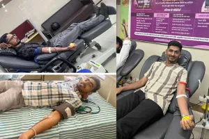 Blood Donation: जोधपुर एम्स में ट्रयू ब्लड पंप ने किया रक्तदान