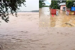 कैराना में खतरे के निशान से 50 सेंटीमीटर ऊपर बह रही ‘कालिंदी’