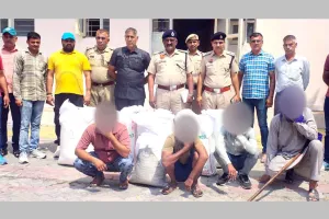 164 किलो 755 ग्राम डोडा चुरा पोस्त सहित चार आरोपी काबू