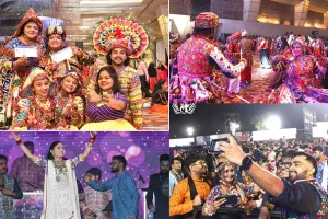 क्षितिज’25 की नवरात्रि धूम: दिग्गज कलाकारों की प्रस्तुति और जोशीली भीड़ ने बाँधा समां