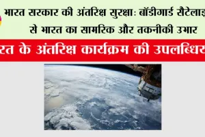 भारत सरकार की अंतरिक्ष सुरक्षा: बॉडीगार्ड सैटेलाइट्स से भारत का सामरिक और तकनीकी उभार