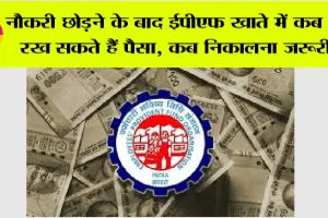 EPFO News: नौकरी छोड़ने के बाद ईपीएफ खाते में कब तक रख सकते हैं पैसा, कब निकालना जरूरी?