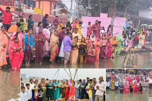 Chhath Puja: शुकतीर्थ में श्रद्धा और आस्था के संग मनाया गया छठ पर्व