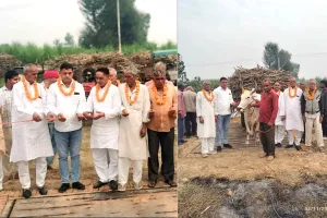 गांव डारौली में गन्ना किसानों के हित में ग्राम प्रधान ने किया सरहानीय कार्य