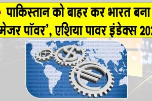 India News: पाकिस्तान को बाहर कर भारत बना ‘मेजर पावर’, एशिया पावर इंडेक्स 2025 जारी