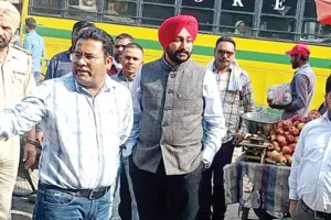 एसडीएम काहलों ने सफाई व ट्रैफिक व्यवस्था का किया औचक निरीक्षण