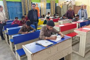 NMMS Exam 2025-26: एनएमएमएस परीक्षा संपन्न, मेला ग्राउंड सेंटर पर पानी की किल्लत खली