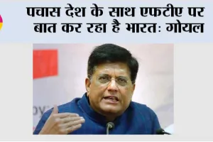 पचास देश के साथ एफटीए पर बात कर रहा है भारत: गोयल