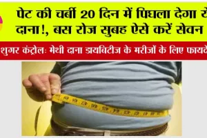 Weight loss: गुब्बारे सा फूला पेट पिचकने लगेगा! जानिए कैसे ये दाना और हेल्दी डाइट मिलकर घटा सकते हैं वजन