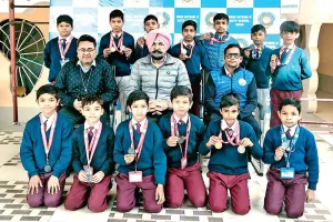 शाह सतनाम जी बॉयज स्कूल के खिलाड़ी द्वितीय किड्स स्टेट चैंपियनशिप में छाए