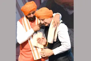 गुरुग्राम: गुरु तेग बहादुर साहिब जी का बलिदान संपूर्ण मानव सभ्यता के माथे का तिलक: अनुपम खेर