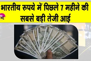 INR News: रुपये में 7 महीनों की सबसे बड़ी तेजी, बाजार में चर्चा का विषय