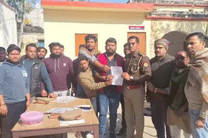 बजरंग दल ने गोहत्या पर रोक लगाने की मांग को लेकर एसपी को ज्ञापन सौंपा