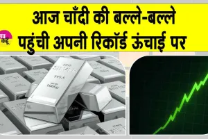 Silver Price Today: आज तो चाँदी ही चाँदी! कीमतें पहुंची रिकॉर्ड ऊंचाई पर