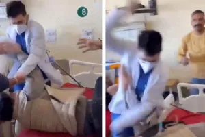 Viral Video: वायरल वीडियो के आधार पर मरीज की पिटाई करने वाला शिमला का यह डॉक्टर सस्पेंड