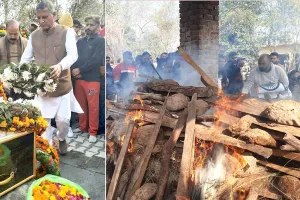 Martyr Sudhir Narwal: सैनिक सम्मान के साथ शहीद सुधीर नरवाल का अंतिम संस्कार, हजारों नम आंखों से दी अंतिम विदाई