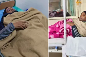 धारदार हथियारों से लैस होकर बिजली विभाग के कर्मचारी पर हमला