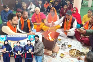 Basant Panchami: नगर व क्षेत्र में धूमधाम से मनाई गई बसंत पंचमी व नेताजी सुभाष जयंती