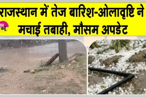 Rajasthan Weather: राजस्थान में तेज बारिश-ओलावृष्टि ने मचाई तबाही, 31 जनवरी से मौसम में होगा ये बदलाव
