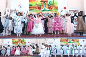 दशमेश पब्लिक स्कूल में हर्षोल्लास के साथ मनाया गया 77वाँ गणतंत्र दिवस