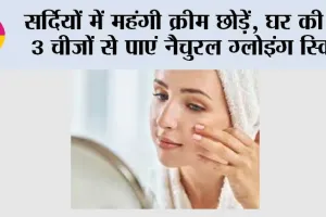 Skin Care Tips: सर्दियों में महंगी क्रीम छोड़ें, घर की इन 3 चीज़ों से पाएं नैचुरल ग्लोइंग स्किन