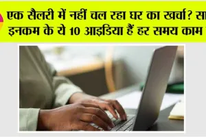 Top Business Ideas: एक सैलरी में नहीं चल रहा घर का खर्चा? साइड इनकम के ये 10 आइडिया हैं हर समय काम के!