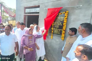 गांव रतेरा में 50 लाख के कार्यों का किया उदघाटन: अनिता मलिक चेयरपर्सन