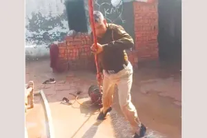Cylinder Leak: उकलाना-भूना रोड पर ईंट भट्ठे के लेबर रूम में सिलेंडर लीक से लगी आग