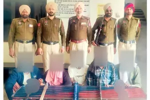 लूटपाट की योजना बना रहे गिरोह के 5 सदस्य गिरफ्तार