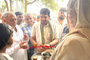 सिसाना में 1.86 लाख की लागत से बिछाई पाइपलाइन का किया उद्घाटन
