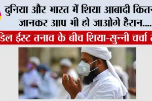 Shia Muslims In World: मिडिल ईस्ट तनाव के बीच शिया–सुन्नी चर्चा तेज, दुनिया और भारत में शिया आबादी कितनी?