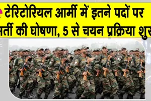 Army Recruitment: 39 गोरखा राइफल्स में निकली भर्ती, 5 मई से शुरू होगी चयन प्रक्रिया