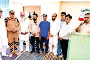 मानवता की अनूठी मिसाल के लिए हरमेश के परिजनों ने जताया पूज्य गुरुजी व सेवादारों का आभार