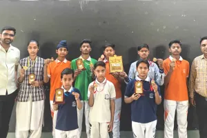 शिखर शिक्षा सदन का वीकेआईटी कॉलेज शूटिंग टूर्नामेंट में शानदार प्रदर्शन