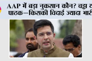Punjab News: AAP को अंदर से झटका, ‘साइलेंट मास्टरमाइंड’ संदीप पाठक के जाने से बढ़ी चिंता