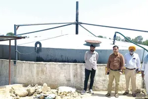 118 लाख रुपए की लागत से बना प्लांट, 35 घरों और गौशाला को मिलेगा कनेक्शन