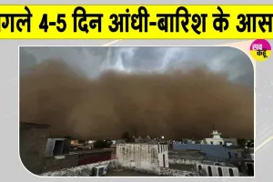 अंधड़-बारिश से दिन में ही छाया अंधकार, कई स्थानों पर पेड़ गिरे और बिजली आपूर्ति ठप