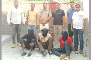 भिवानी सीआइए पुलिस ने पकड़े 3 हिस्ट्री शीटर बदमाश