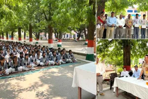 जनता इंटर कॉलेज भोपा में बहादुर बच्चों का सम्मान कार्यक्रम आयोजित 