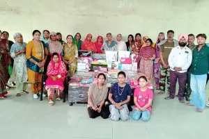 डेरा श्रद्धालुओं ने बेटी की शादी में किया सहयोग, दिया सामान 
