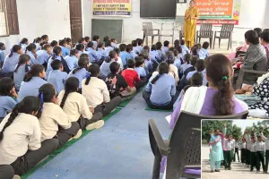 बेटी बचाओ बेटी पढ़ाओ जागरूकता अभियान के तहत गांव-गांव में निकाली रैली 