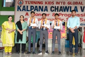 कल्पना चावला विद्यापीठ के खिलाड़ियों ने नेशनल सुपर स्पीड खो-खो टूर्नामेंट में जीता स्वर्ण पदक